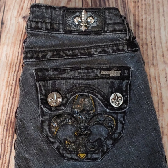 laguna beach Denim - Laguna Beach Western Jeans Rockstar Bling 24 x 33